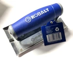 Kobalt Stainless Steel Masonry Groover 6 X 3 Blue Handle. Fixed Price $14.95.