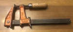 Vintage Jorgensen #3706 Wood Handle Bar Clamp 3701/3703 10" Made The Usa. Fixed Price $9.99.