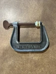 New Old Stock Brink & Cotton No. 568 2-1/2" C-clamp, Usa Forged Industrial Tool. Fixed Price $25.00.