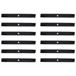 (12) Mower Blades Mulching Fits Poulan 531307223 42" Deck. Fixed Price $146.65.
