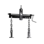 Engine Tilter 1500 Lb Capacity Load Leveling Device Black Steel Two 56" Chains. Fixed Price $129.98.