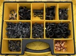 Assorted Plastic, Copper, Plumbing Pipe Clamps. Fixed Price $49.00.