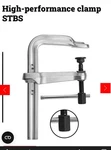 Bessey Type Clamp (STBS-50) High Performance Extremely Heavy Duty See Des. Fixed Price $325.00.