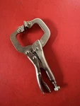 Mac Tools C-clamp Locking Pliers With Swivel Pads MLP4CCSP. Fixed Price $19.99.