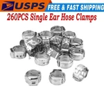 260X Single Ear Hose Clamps 304 Stainless Steel Crimp Tools Kit. Fixed Price $45.14.