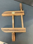 Craftsman Classic Tool Collection No. 2 Maple Walnut Wood Clamp SN15988. Fixed Price $35.00.