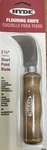 Hyde 20250 Short Point Drywall/floor Covering Knife Wood Handle Made Usa. Fixed Price $9.95.