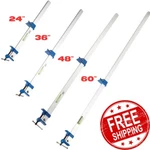 Bar Clamp Aluminum 24'' 36 48 Inch 60'' Woodworking Carpenter Quick Grip Tool. Fixed Price $32.81.