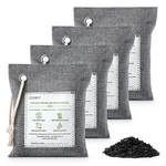 Bamboo Charcoal Air Purifying Bags - (large, 4 200G), Removes Odors And Moist.... Fixed Price $19.95.