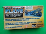 Windsor Design No. Wood Plane Blue Smooth Base Jack Item 90482 Read Desc. Fixed Price $45.00.