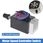 12V 24V Motor Speed Controller Switch Car Fan Bulb Heater Air Conditioner. Fixed Price $9.98.
