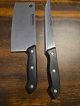 Set Of 2 Koch Messer Vegetable 6 3/4 Inch & 7" Stainless Steel Blade Knifes. Fixed Price $22.77.