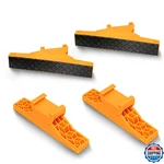 Powertec Swivel Jaws For Parallel Clamps, 4 Pack Add-on Pivot Irregul. Fixed Price $36.91.