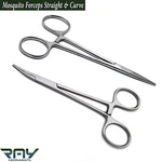 Mosquito Artery Clamp Hemostat Locking Forceps Straight & Curved Surgical Pliers. Fixed Price $14.49.