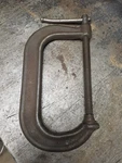 Brink & Cotton C-clamp Vise No 408 Large 8" Jaw Opening Forged Steel Usa. Fixed Price $49.97.