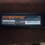 Powertec 6-1/8 Inch Jointer Blades For Craftsman 21705 Knive, 922995,3PK. Fixed Price $19.95.