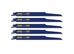 Irwin Tools Reciprocating Saw Blade, Wood- And Nail-embedded 9", Blue. Fixed Price $26.31.