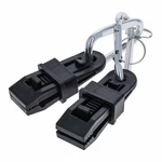 Asr Outdoor Carabiner And Awning Clamp Set Camping Essentials Tarp Clips 4PC. Fixed Price $12.09.