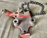 Ridgid BC-510 1/8 To Inch Chain Pipe Vise Missing Screw Handle. Fixed Price $99.99.