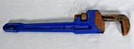 Kobalt 18" Blue Cast Iron Pipe Wrench Heavy Duty. Fixed Price $19.95.