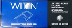 Wilton 86710 DT2400S-24C Deep Reach 24" F-clamp W/ Copper Spindle. Fixed Price $56.00.