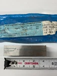 Starrett No 497 A2 Air Hardening Precision Ground Flat Stock Steel 1"X1"X4.1. Fixed Price $39.00.