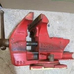 Vintage Wilton Scout 4-1/2" Swivel Base Bench Vise Anvil Pipe Clamp Usa 9C-55. Fixed Price $75.00.