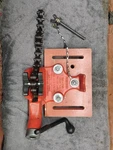 Ridgid BC210 1/8-2 1/2" Capacity Bench Chain Vise Pipe. Fixed Price $89.00.