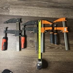 2 Bessey GSCC3 506 And Jorgensen 3706 Clutch Style Clamp. Fixed Price $35.00.