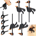 8X Woodworking 4" Bar Spring Clips Quick Grip Diy Craft Tool Set. Fixed Price $19.98.