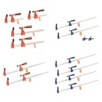 Uimoso Woodworking Bar Clamps 2/4-PACK 6-36IN Adjustable F Cast Iron. Fixed Price $19.69.