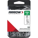 (12-100/PK)-ARROW 1/8" X 1/4" Rivet Metal, Aluminum, Fabrics. RMA1/8IP. Fixed Price $136.99.