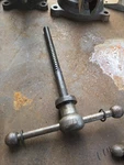 Vintage Reed 103R 203R Spindle Main Screw Jaw Vise Vice. Fixed Price $55.00.