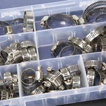 60PCS Hose Clamps Adjustable Worm Gear Stainless Steel Assortment 7 Sizes. Fixed Price $8.99.