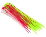 Enkay 7000 Multi Color Nylon Cable Zip Ties 100 Pack Assorted Sizes. Fixed Price $6.99.
