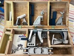 Zyliss Profi-king Plus Hobby Vise Swiss Made With Custom Storage Box. Fixed Price $59.00.