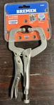 Bremen 6 C-clamp Locking Pliers 1-1/2 Throat Depth. Fixed Price $12.99.