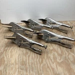 5 Pack Irwin 8" Vise-grip Locking Sheet Metal Clamp 8R 1-3/4" Depth. Fixed Price $79.89.