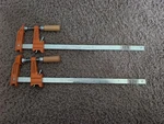 Jorgensen 3712-LD Usa 12" Light Duty Adjustable Steel Bar Clamps, Lot Of. Fixed Price $40.00.