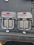 2PCS Sears Craftsman Usa Nos 3-WAY Edging Clamp 2.5 Opening 66776 90*. Fixed Price $79.95.