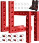 Corner Clamps For Woodworking, Wencrew 4PCS 90 Degree Right Angle Red. Fixed Price $71.23.