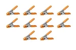 Tether Tools Rock Solid 1" Spring Pony Clamp - Silver 10 Pack Tempered Steel. Fixed Price $19.99.
