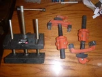 Wen All Vise 4500C13 And Two Toggle Clamps. Fixed Price $35.00.
