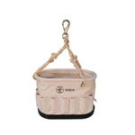 Canvas Bucket, 41-POCKET Oval With Swivel Snap. Fixed Price $160.76.