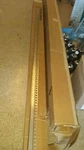 Schluter Eck-e Tile Wall Edge Protection Profiles Brushed Stainless Steel 10'L. Fixed Price $599.99.