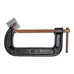 New 2" 3" 4" 5" 6" Inch C-clamp W/ Iron Body & Copper Plated Steel Screw G-clamp. Fixed Price $18.50.