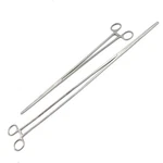 2PC Fishing Set Pean Hemostat Forceps 20" + 24" Straight Locking Clamps Stainles. Fixed Price $28.90.