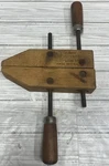 Jorgensen Size Adjustable 8" Hand Screw Woodworking Clamps Usa. Fixed Price $25.00.