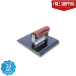 Marshalltown Concrete Edger Tool 6X6 Blue Steel Radius 3/8 Hand Trowel Finish. Fixed Price $19.83.