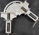 A.d. Mcburney No 33 Adjustable Corner Clamp Vise Carpentry Splicing Jig Vtg. Fixed Price $13.99.